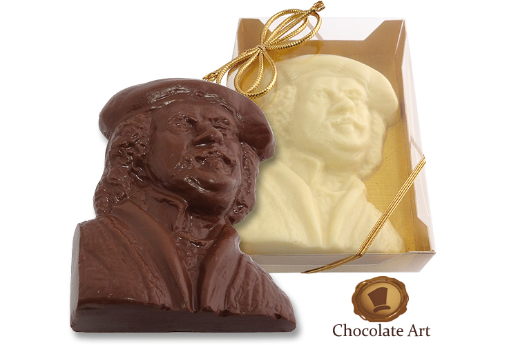 Chocolade Borstbeeld - Rembrandt van Rijn - Choco-Paradijs