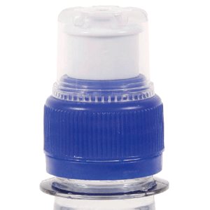 Ronde waterfles 500 ml. met sport dop