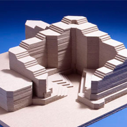 Maquette van karton