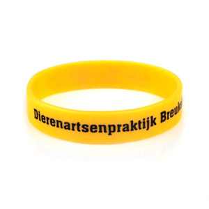 Siliconen polsbandjes bedrukken met uw logo of tekst