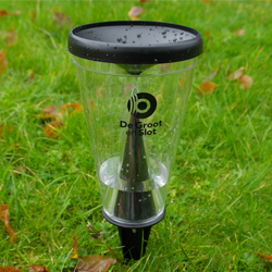 Bedrukte regenmeter