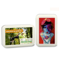 Full colour bedrukte zeep