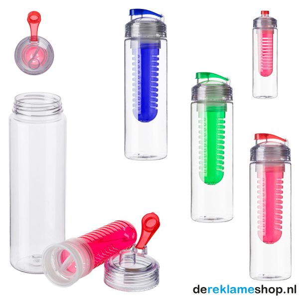 Drinkfles (650 ml) met fruit infuser