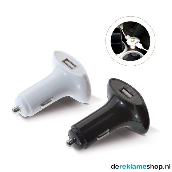 Dubbele USB auto oplader