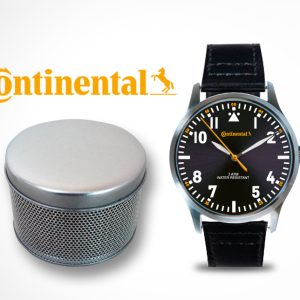 Pilot horloge met lederen band