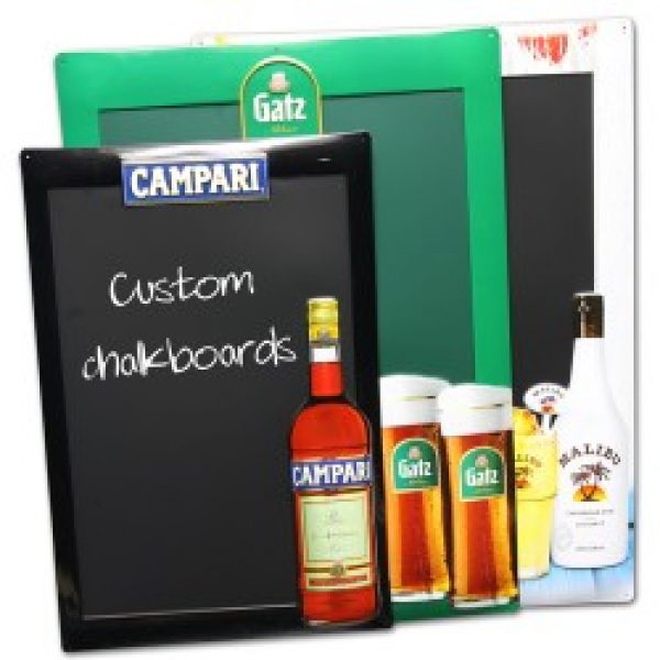 Blikken krijtbord