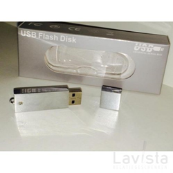 Metalen USB stick 8GB of 16GB