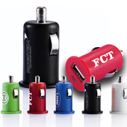 Mini USB oplader voor in de auto