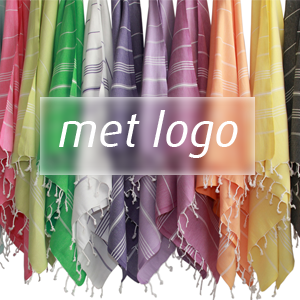 Hamamhanddoeken met logo