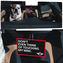 Reclame auto zonnescherm