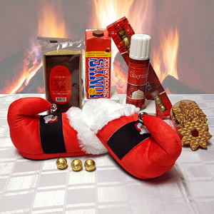 Kerstpakket: Knusse Sloffen