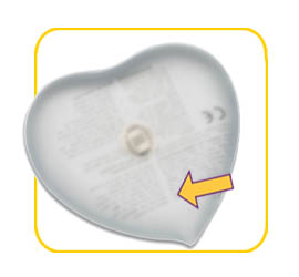 Hartvormige handenwarmer