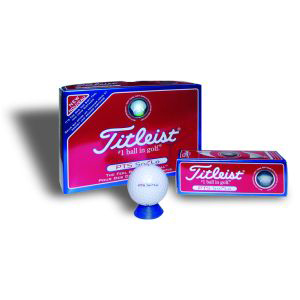 Golfballen met uw bedrijfnaam/logo