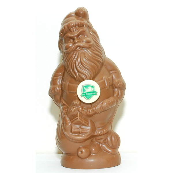 Chocolade kerstman voorzien van logo