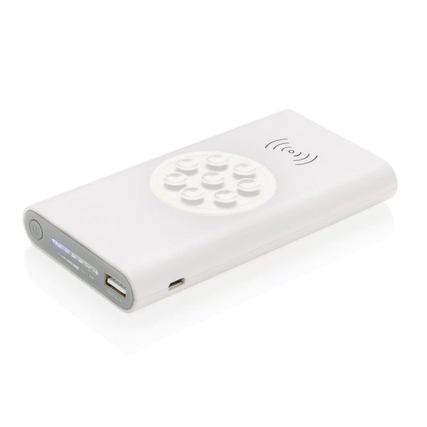 Draadloze powerbank met bedrukking