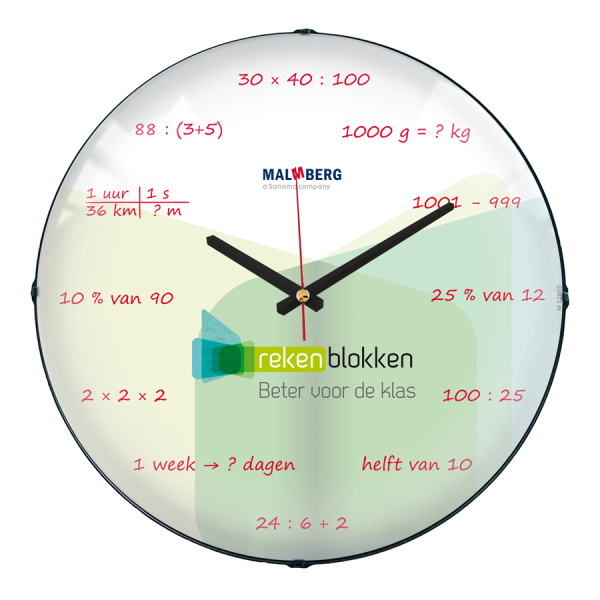 Wandklokken met logo