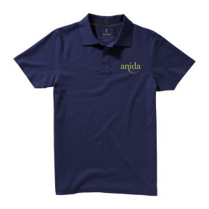 Basic katoenen heren polo