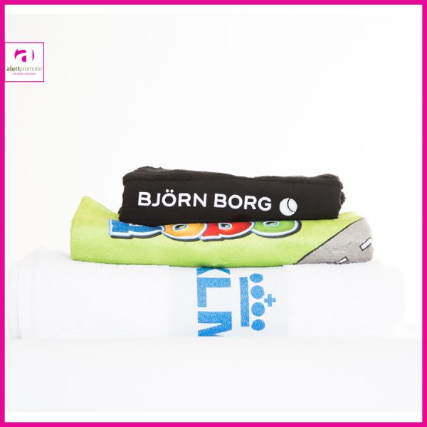 Handdoek met inweef logo