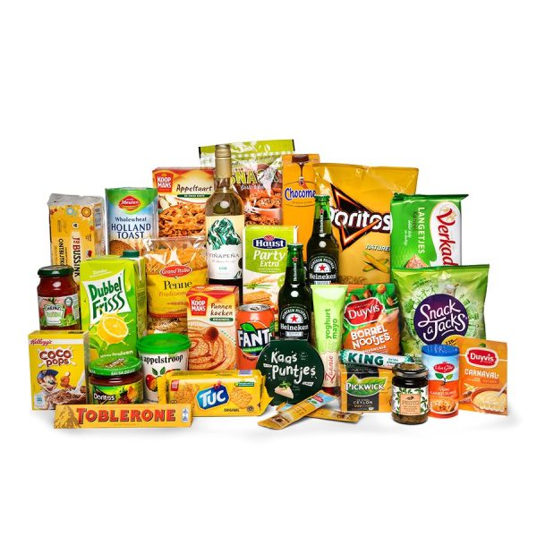 Kerstpakket Bomvol A-merken