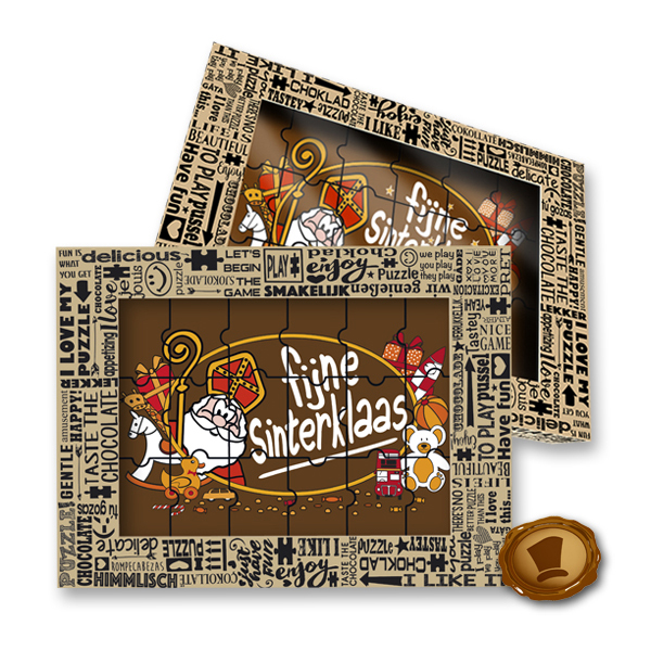 Chocolade Puzzel - Fijne Sinterklaas