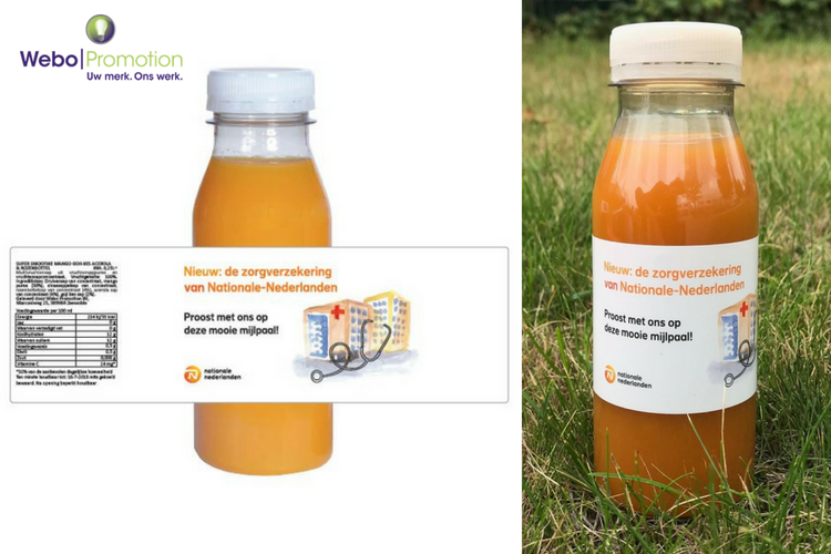 Gezonde smoothie voor Nationale Nederlanden - Webo Promotion