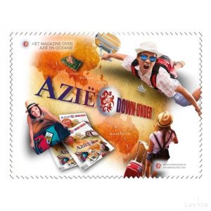 Bedrukte tabletdoekjes full colour all over met logo