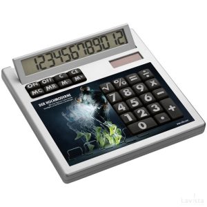 Goedkope bedrukte calculator Own Design met inlegplaatje zonder gaatjes Markdorf
