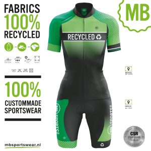 MB Sportswear Greenline met eigen design
