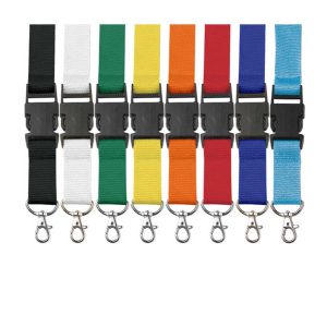 Polyester lanyard