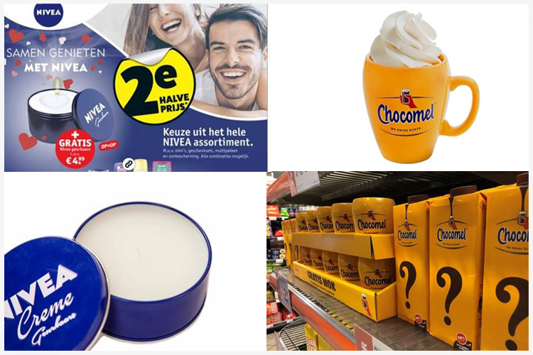 Acties van Chocomel en Nivea