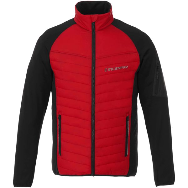 Banff heren hybrid geïsoleerd jack met logo