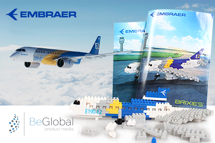 Embraer replica vliegtuig - BeGlobal