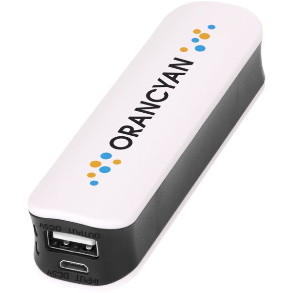Bedrukte Edge powerbank 2.000 mAh