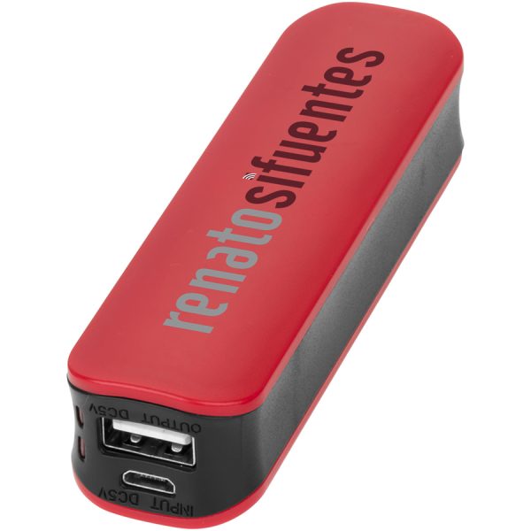 Bedrukte Edge powerbank 2.000 mAh