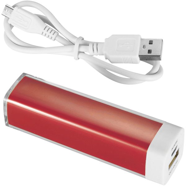 Bedrukte Flash powerbank 2.200 mAh