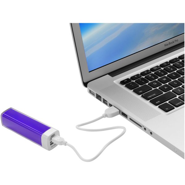Bedrukte Flash powerbank 2.200 mAh