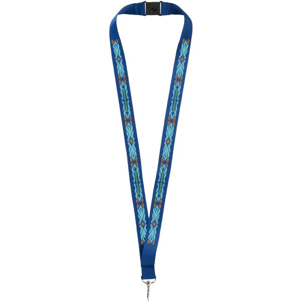 Bedrukte Iago lanyard met veiligheidssluiting