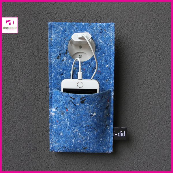 IDID telefoon organizer van gerecycled vilt