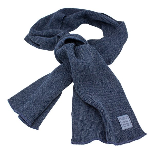 Casual sjaal met luxe eigen label