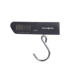 Digitale bagageweegschaal van Samsonite met logo of initialen