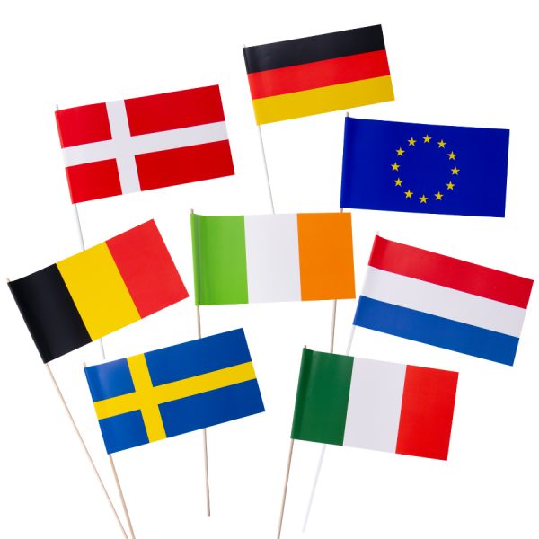 Landenvlaggetjes van papier bedrukken (1)
