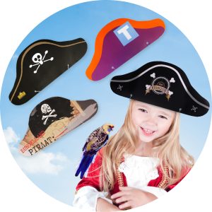 Piratencaps bedrukken