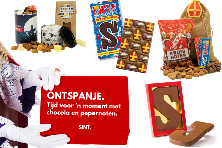 Sinterklaas door de brievenbus