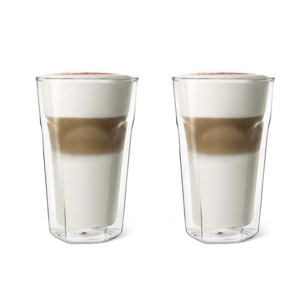 Dubbelwandig glas Latte Macchiato, set van 2