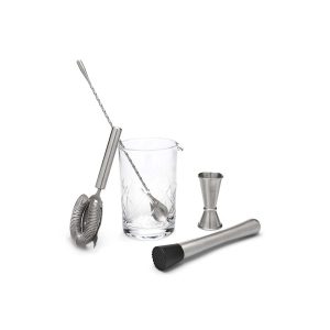 Cocktail mixing-set, 5-delig