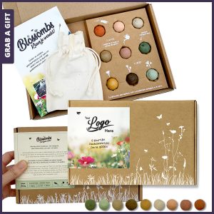 Blossombs zaadballetjes op de deurmat
