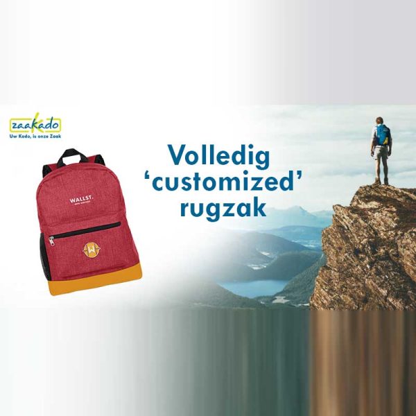 Gepersonaliseerde rugzak met logo