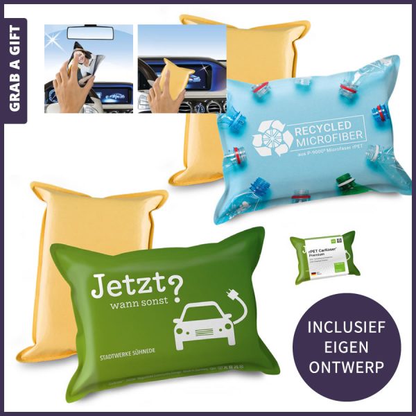 Grab a Gift Relatiegeschenken - Autospons autosponzen in kleur bedrukken met logo of ander ontwerp