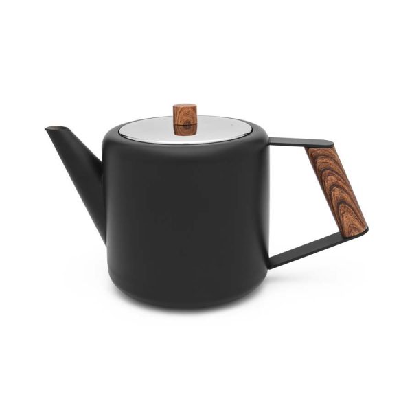 Theepot Boston 1,1L, mat zwart