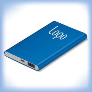 Aluminium Powerbank met bedrukking